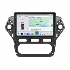 Штатная магнитола Lesko для Ford Mondeo IV Рестайлинг 2010-2014 экран 10" 4/64 QLED CarPlay 4G Wi-Fi GPS 360 Prime