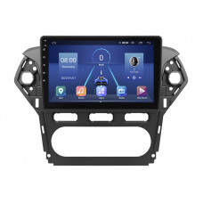 Штатная магнитола Lesko для Ford Mondeo IV Рестайлинг 2010-2014 экран 10" 2/32Gb 4G Wi-Fi GPS Top