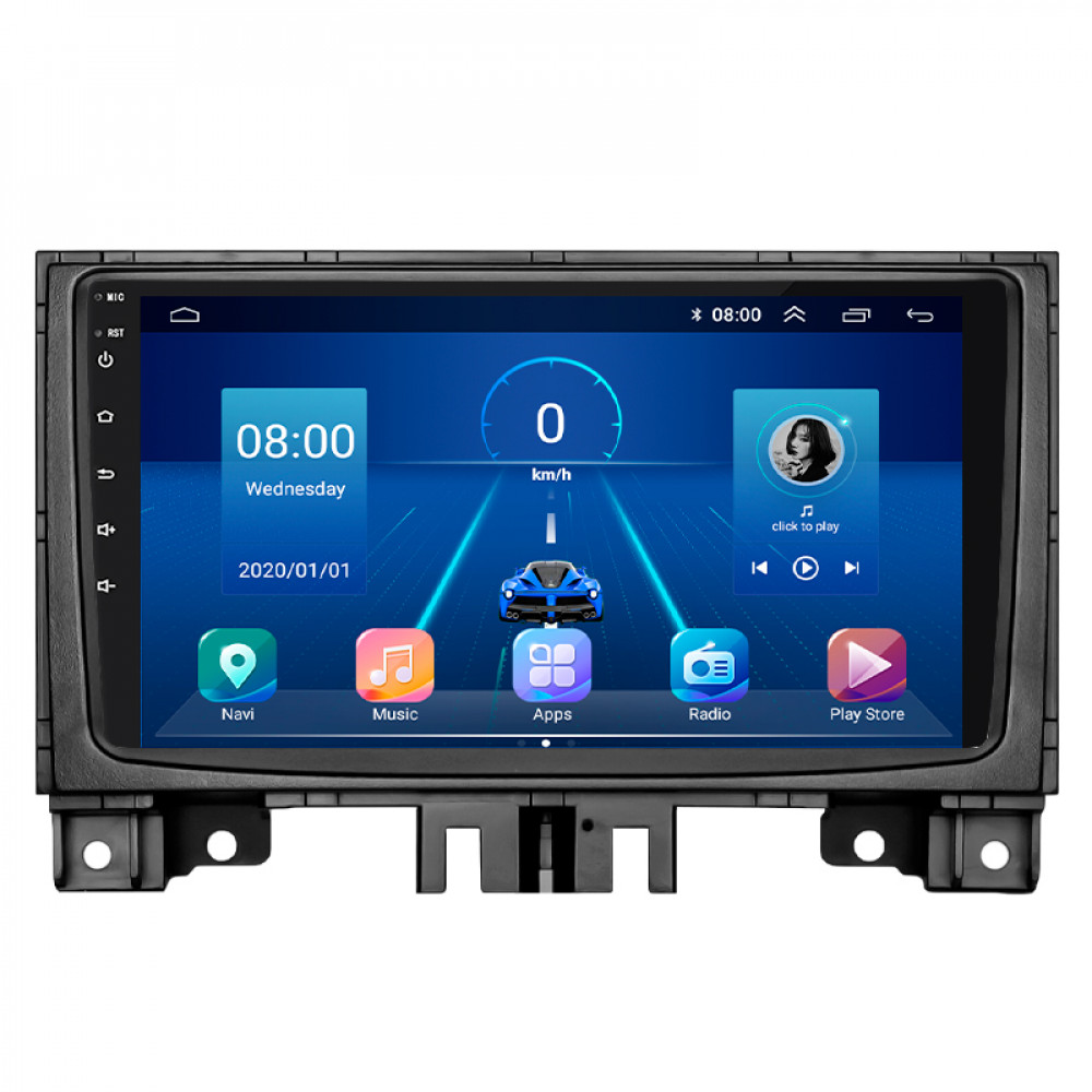 Штатная магнитола Lesko для Mercedes-Benz Sprinter II (W906) 2006-2013 экран 9" 4/64Gb 4G Wi-Fi GPS Top