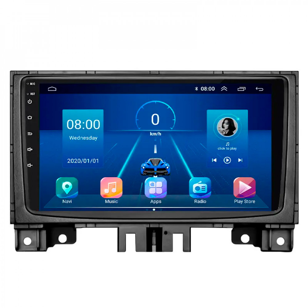 Штатная магнитола Lesko для Mercedes-Benz Sprinter II (W906) Рестайлинг  2014-2018 экран 9" 4/32Gb 4G Wi-Fi GPS Top