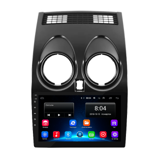 Штатная магнитола Lesko для Nissan Qashqai I 2006-2010 экран 9" 2/32Gb Wi-Fi GPS Base