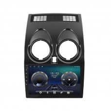 Штатная магнитола Lesko для Nissan Qashqai I Рестайлинг 2010-2013 экран 9" 4/64Gb 4G Wi-Fi GPS Top