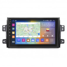 Штатная магнитола Lesko для Suzuki SX4 I (Classic) 2006-2009 экран 9" 4/64Gb CarPlay 4G Wi-Fi GPS Prime