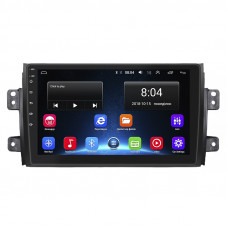 Штатная магнитола Lesko для Suzuki SX4 I (Classic) Рестайлинг 2009-2014 экран 9" 2/32Gb Wi-Fi GPS Base