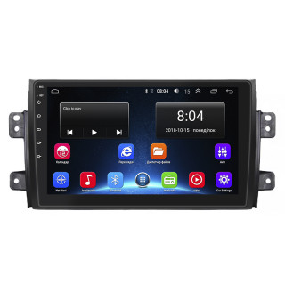 Штатная магнитола Lesko для Suzuki SX4 I (Classic) Рестайлинг 2009-2014 экран 9" 2/32Gb Wi-Fi GPS Base