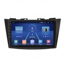 Штатная магнитола Lesko для Suzuki Swift IV Рестайлинг 2013-2017 экран 9" 4/32Gb 4G Wi-Fi GPS Top