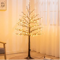 Светодиодное LED дерево гирлянда Ali-6879 на подставке декоративное  1,5 м 300 LED