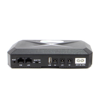 ИБП Andes 18DCP	UPS для WI-Fi роутера 5V 9V 12V 10400 mAh с защитой от короткого замыкания