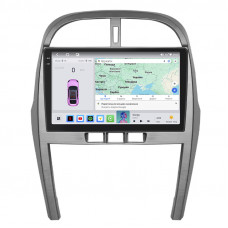 Штатная магнитола Lesko для Chery Tiggo 3 I 2014-2020 экран 10" 4/64 QLED CarPlay 4G Wi-Fi GPS 360 Prime