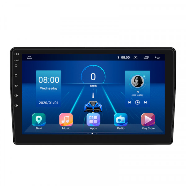 Штатная магнитола Lesko для Opel Antara I Рестайлинг 2010-2017 экран 9" 4/64Gb 4G Wi-Fi GPS Top