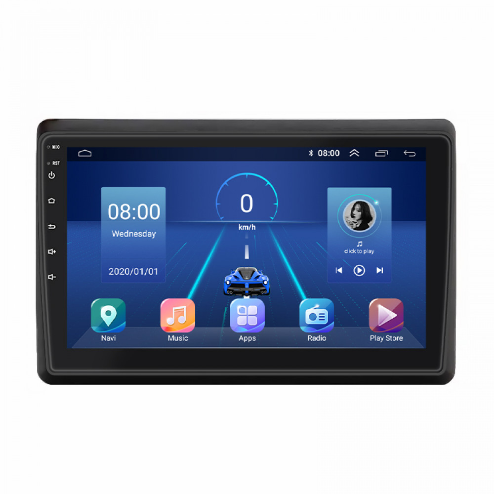 Штатная магнитола Lesko для Opel Movano B ver 2 2010-2019 экран 10" 4/32Gb 4G Wi-Fi GPS Top