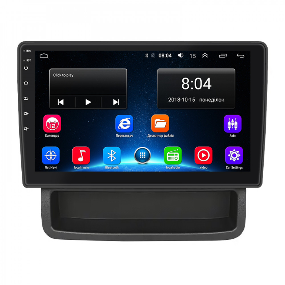 Штатная магнитола Lesko для Renault Trafic II Рестайлинг 2 2011-2014 экран 10" 2/32Gb Wi-Fi GPS Base