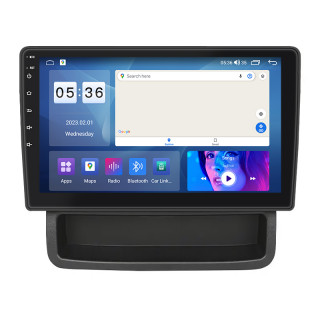 Штатная магнитола Lesko для Renault Trafic II Рестайлинг 2 2011-2014 экран 10" 4/64Gb CarPlay 4G Wi-Fi GPS Prime