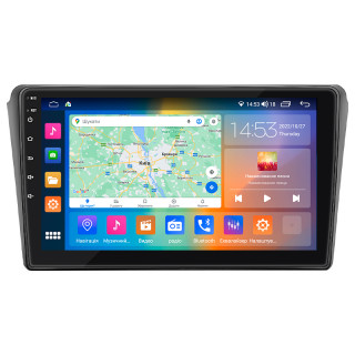 Штатная магнитола Lesko для Toyota Avensis II 2003-2006 экран 9" 4/64Gb CarPlay 4G Wi-Fi GPS Prime