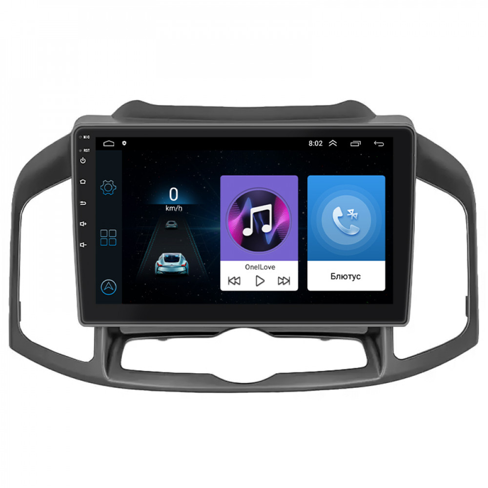 Штатная магнитола Lesko для Chevrolet Captiva I Рестайлинг 2 2013-2016 экран 10" 1/16Gb Wi-Fi GPS Base