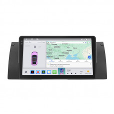 Штатная магнитола Lesko для BMW 5 серии IV (E39) Рестайлинг 2000-2004 экран 9" 4/64 QLED CarPlay 4G Wi-Fi GPS 360 Prime
