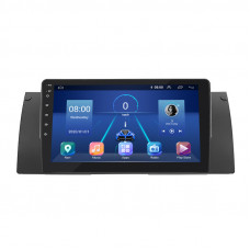 Штатная магнитола Lesko для BMW 5 серии IV (E39) Рестайлинг 2000-2004 экран 9" 2/32Gb 4G Wi-Fi GPS Top