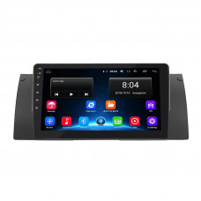 Штатная магнитола Lesko для BMW X5 I (E53) Рестайлинг 2003-2006 экран 9" 2/32Gb Wi-Fi GPS Base