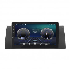 Штатная магнитола Lesko для BMW X5 I (E53) Рестайлинг 2003-2006 экран 9" 4/64Gb 4G Wi-Fi GPS Top