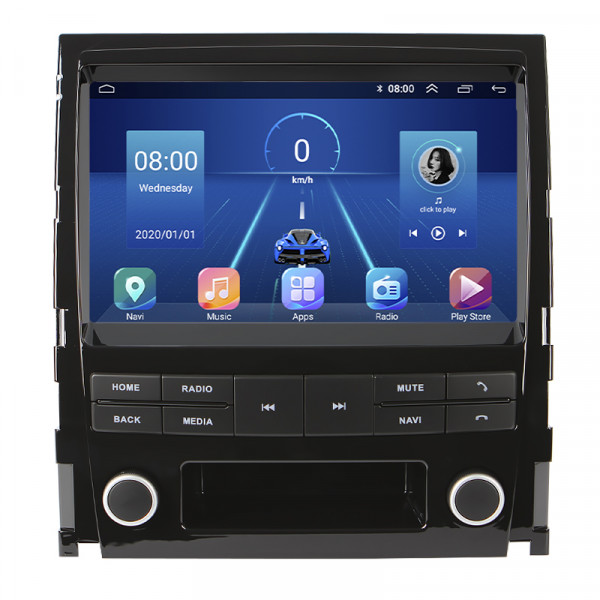 Штатная магнитола Lesko для Cadillac Escalade III 2006-2014 экран 9" 2/32Gb 4G Wi-Fi GPS Top