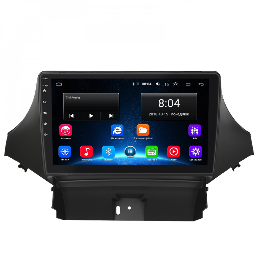 Штатная магнитола Lesko для Chevrolet Orlando I 2010-2018 экран 9" 2/32Gb Wi-Fi GPS Base
