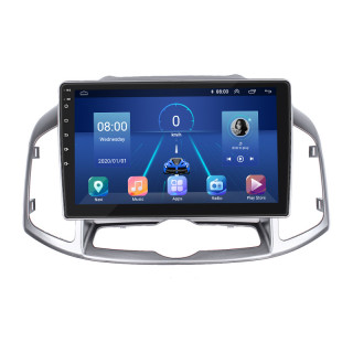 Штатная магнитола Lesko для Chevrolet Captiva I Рестайлинг 2011-2013 экран 10" 4/64Gb 4G Wi-Fi GPS Top