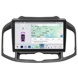 Штатная магнитола Lesko для Chevrolet Captiva I Рестайлинг 3 2015-2018 экран 10" 4/64 QLED CarPlay 4G Wi-Fi GPS 360 Prime