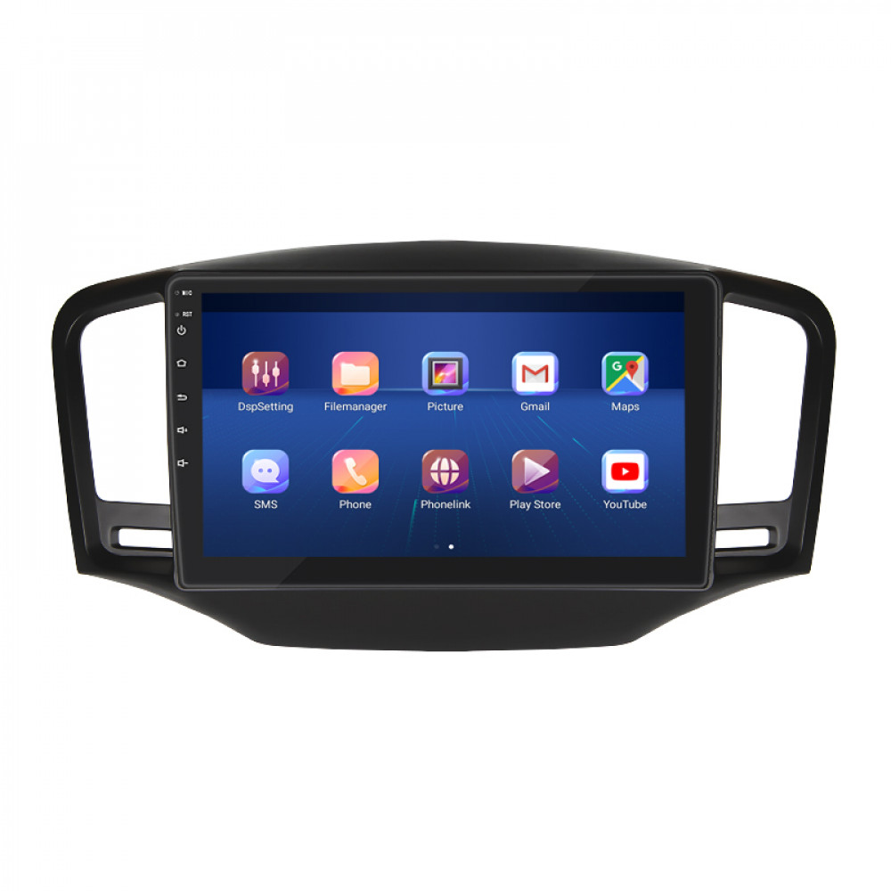 Штатная магнитола Lesko для MG 350  2010-2015 экран 9" 6/128Gb 4G Wi-Fi GPS Top