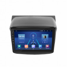 Штатная магнитола Lesko для Mitsubishi Pajero Sport II 2008-2013 экран 9" 4/64Gb 4G Wi-Fi GPS Top