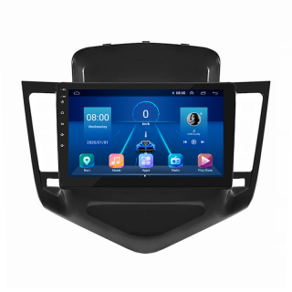 Штатная магнитола Lesko для Chevrolet Cruze I 2008-2012 экран 9" 6/128Gb 4G Wi-Fi GPS Top