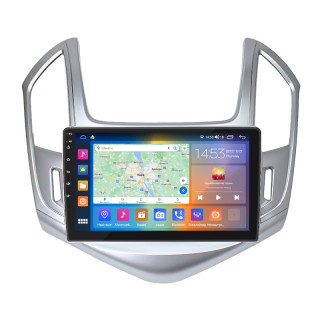 Штатная магнитола Lesko для Chevrolet Cruze I Рестайлинг 2012-2016 экран 9" 2/32Gb CarPlay 4G Wi-Fi GPS Prime