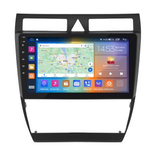 Штатная магнитола Lesko для Audi A6 II (C5) Рестайлинг 2001-2005 экран 9" 2/32Gb CarPlay 4G Wi-Fi GPS Prime