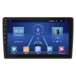 Штатная магнитола Lesko для Citroen C3 I Рестайлинг 2005-2010 экран 9" 2/32Gb 4G Wi-Fi GPS Top