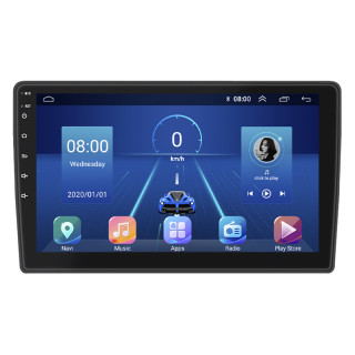 Штатная магнитола Lesko для Citroen Jumpy II 2007-2012 экран 9" 2/32Gb 4G Wi-Fi GPS Top