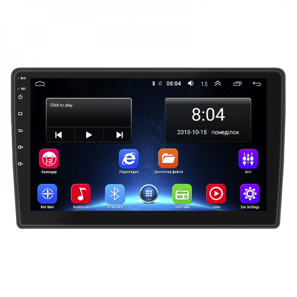 Штатная магнитола Lesko для Citroen Jumpy II 2007-2012 экран 9" 2/32Gb Wi-Fi GPS Base