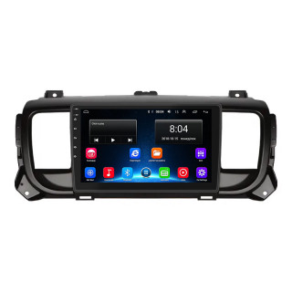 Штатная магнитола Lesko для Citroen Jumpy III 2016-н.в. экран 9" 2/32Gb Wi-Fi GPS Base