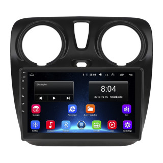 Штатная магнитола Lesko для Dacia Dokker I ver 2 2012-2017 экран 9" 2/32Gb Wi-Fi GPS Base