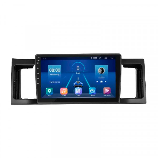 Штатная магнитола Lesko для Geely FC (Vision)  2006-2011 экран 9" 6/128Gb 4G Wi-Fi GPS Top