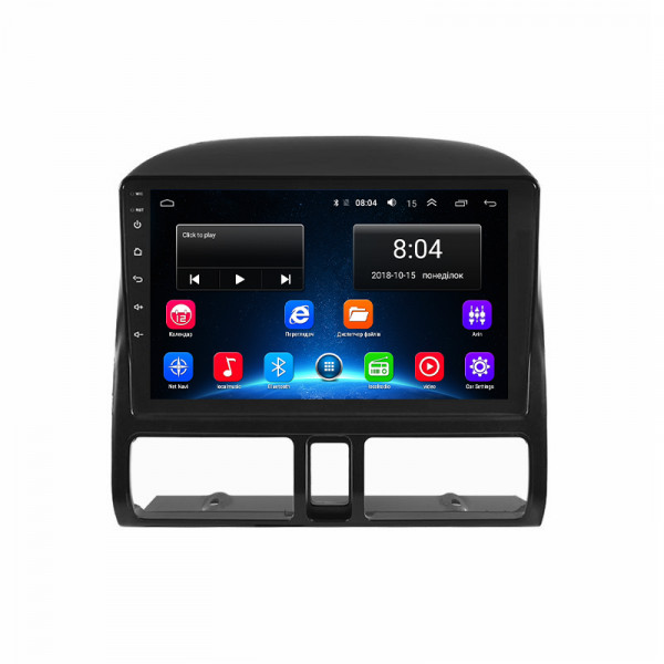 Штатная магнитола Lesko для Honda CR-V II 2001-2004 экран 9" 2/32Gb Wi-Fi GPS Base