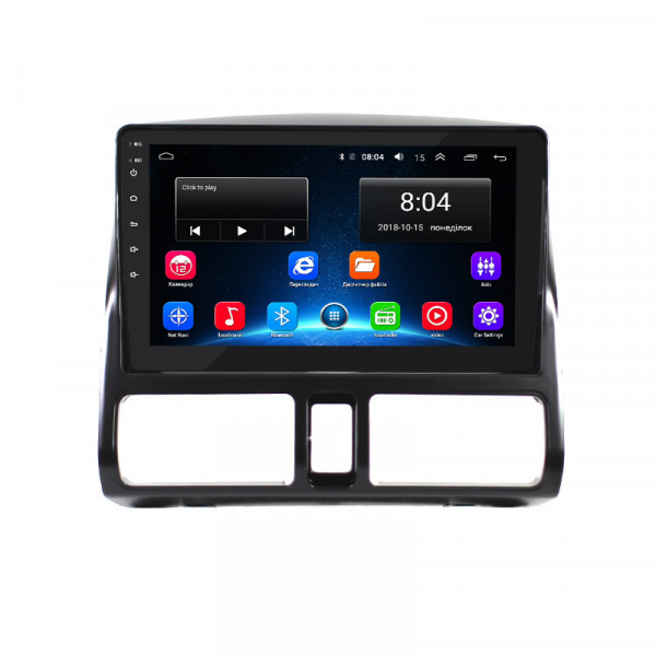 Штатная магнитола Lesko для Honda CR-V II Рестайлинг 2004-2006 экран 9" 2/32Gb Wi-Fi GPS Base