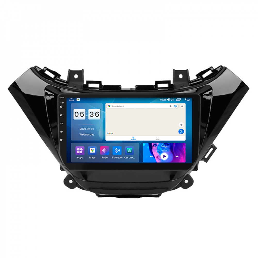 Штатная магнитола Lesko для Chevrolet Malibu IX 2015-2018 экран 9" 2/32Gb CarPlay 4G Wi-Fi GPS Prime