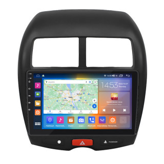 Штатная магнитола Lesko для Mitsubishi RVR III 2010-2012 экран 10" 4/64Gb CarPlay 4G Wi-Fi GPS Prime
