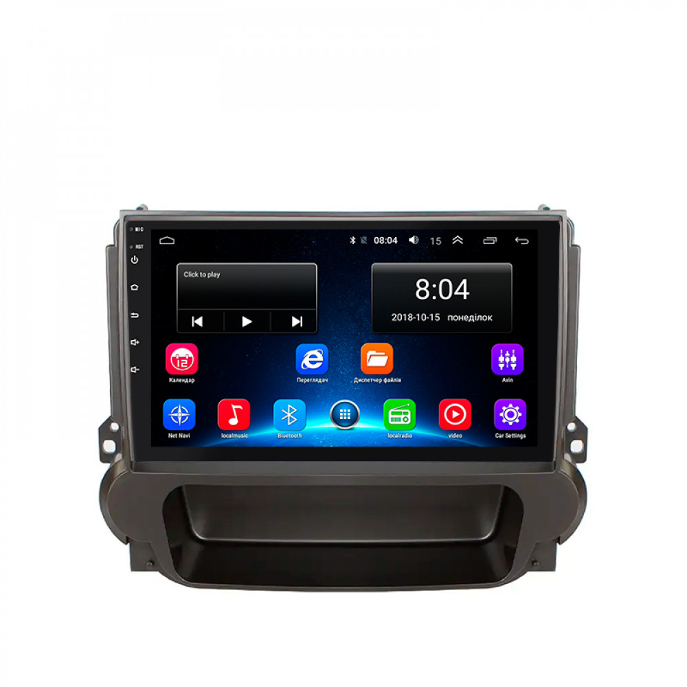 Штатная магнитола Lesko для Chevrolet Malibu VIII 2011-2014 экран 9" 2/32Gb Wi-Fi GPS Base