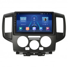 Штатная магнитола Lesko для Nissan NV200  2009-н.в. экран 9" 4/64Gb 4G Wi-Fi GPS Top