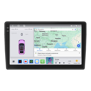 Штатная магнитола Lesko для Nissan Primastar I Рестайлинг 2006-2014 экран 10" 4/64 QLED CarPlay 4G Wi-Fi GPS 360 Prime