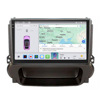 Штатная магнитола Lesko для Chevrolet Malibu VIII 2011-2014 экран 9" 4/64 QLED CarPlay 4G Wi-Fi GPS 360 Prime