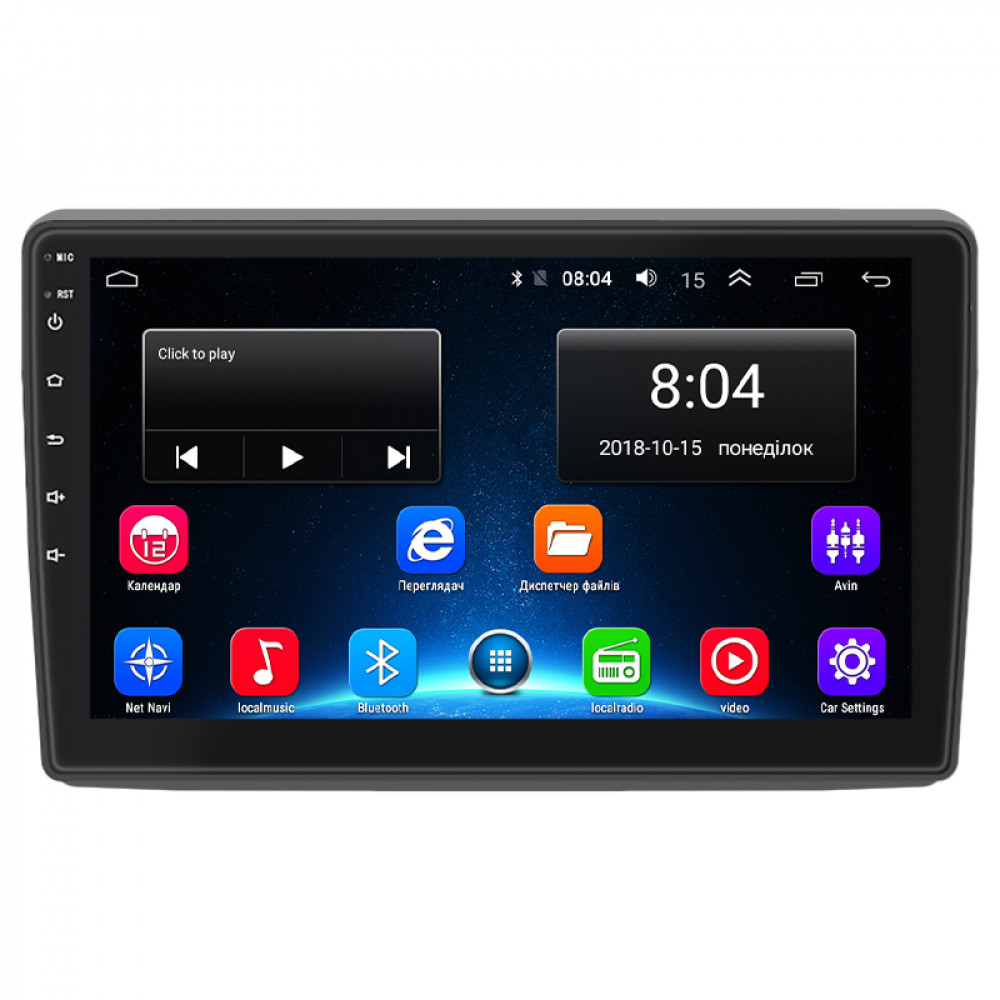 Штатная магнитола Lesko для Opel Vivaro A 2001-2006 экран 10" 2/32Gb Wi-Fi GPS Base