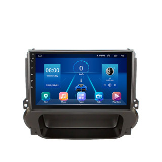 Штатная магнитола Lesko для Chevrolet Malibu VIII 2011-2014 экран 9" 6/128Gb 4G Wi-Fi GPS Top