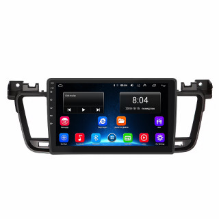 Штатная магнитола Lesko для Peugeot 508 I 2011-2014 экран 9" 2/32Gb Wi-Fi GPS Base