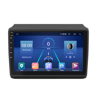 Штатная магнитола Lesko для Peugeot Boxer II Рестайлинг 2011-н.в. экран 9" 2/32Gb 4G Wi-Fi GPS Top